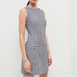 Reformation Citron Linen Dress in gingham NWT